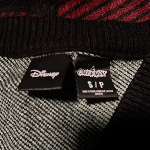 Disney Ghost Patterned Black Cardigan - Picture 4 of 5